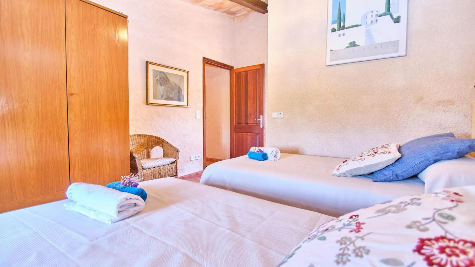 Mallorquinische Villa Mit Garten Und Pool Sa Pobla