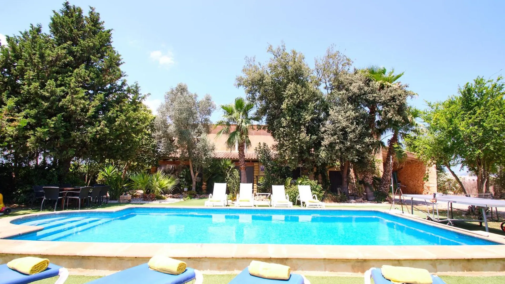 Mallorquinische Villa Mit Garten Und Pool Sa Pobla